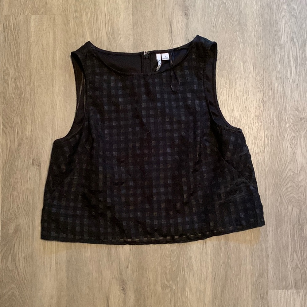 Black Crop Top